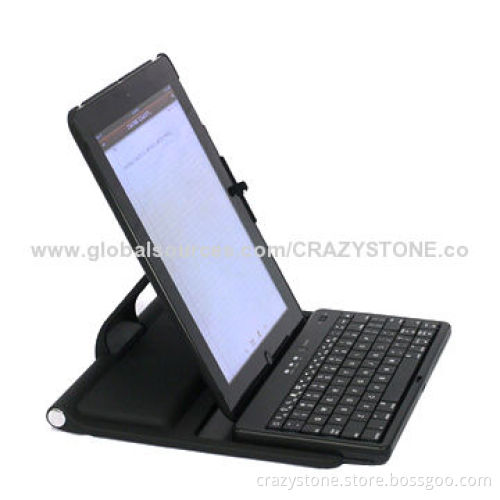 360-degree Rotating Bluetooth Keyboard Case for iPad 2/3/4